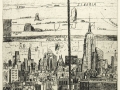 Widok z Mostu  ( list z Nowego Jorku IV ) 38x24cm  2014.jpg